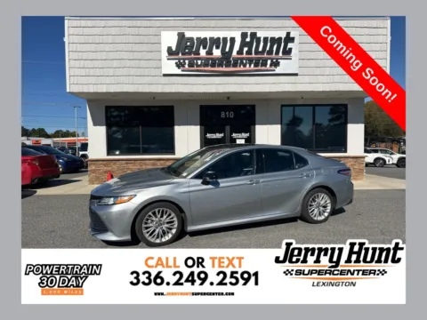 Silver 2018 Toyota Camry XLE for sale in Lexington, NC