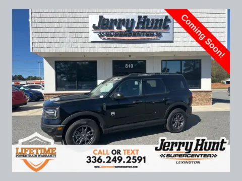 Black 2023 Ford Bronco Sport Big Bend for sale in Lexington, NC