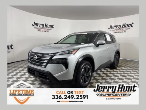 Silver 2024 Nissan Rogue SV for sale in Lexington, NC