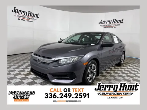 Gray 2016 Honda Civic LX for sale in Lexington, NC