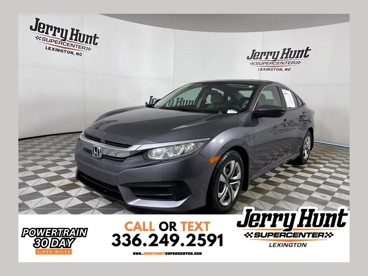 Gray 2016 Honda Civic LX for sale in Lexington, NC