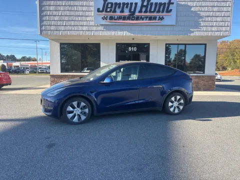 Blue 2021 Tesla Model Y Long Range for sale in Lexington, NC