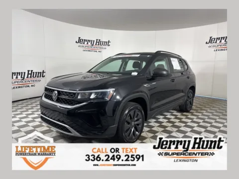 Black 2022 Volkswagen Taos 1.5T S for sale in Lexington, NC