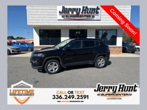 Black 2023 Jeep Compass Latitude for sale in Lexington, NC