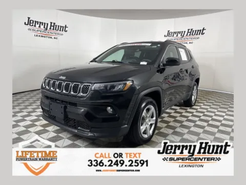 Black 2023 Jeep Compass Latitude for sale in Lexington, NC