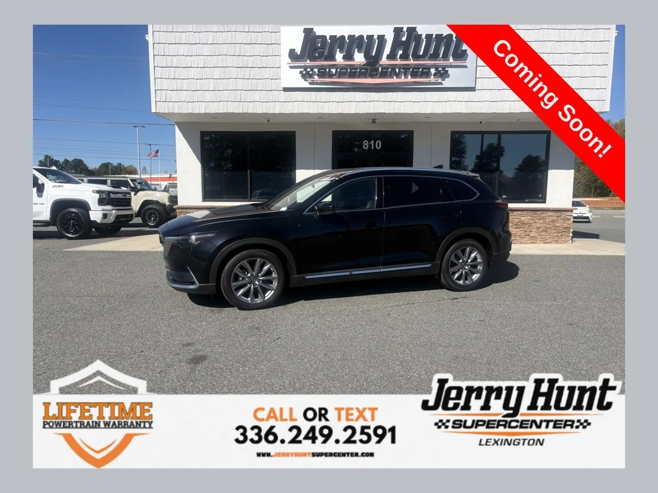 Black 2023 Mazda CX-9 Grand Touring for sale in Lexington, NC