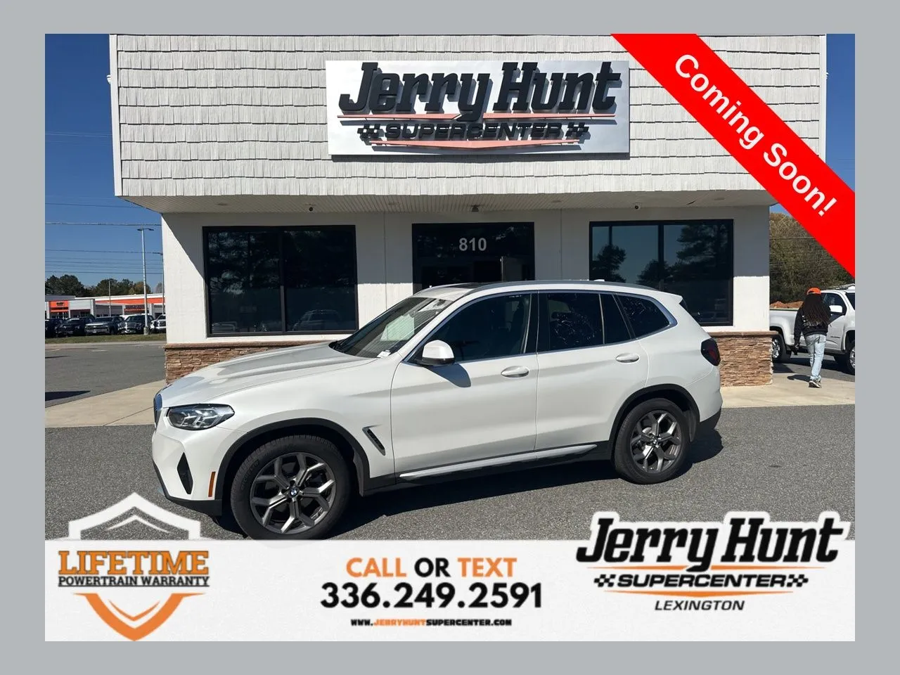 White 2024 BMW X3 xDrive30i for sale in Lexington, NC