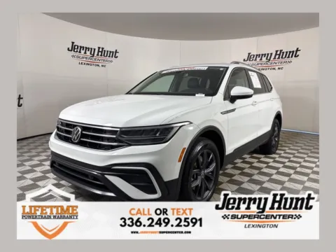 White 2024 Volkswagen Tiguan 2.0T SE for sale in Lexington, NC