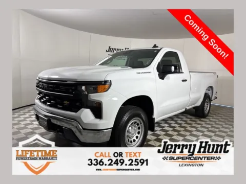White 2025 Chevrolet Silverado 1500 WT for sale in Lexington, NC
