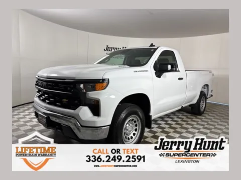 White 2025 Chevrolet Silverado 1500 WT for sale in Lexington, NC