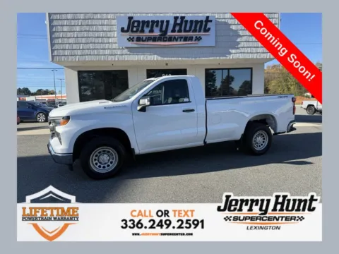 White 2025 Chevrolet Silverado 1500 WT for sale in Lexington, NC