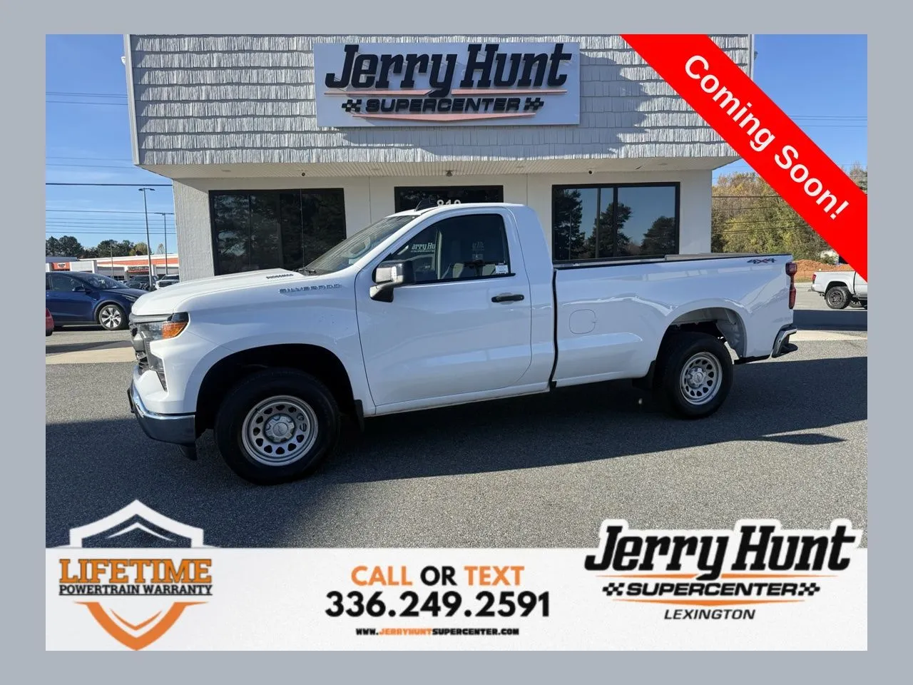 White 2025 Chevrolet Silverado 1500 WT for sale in Lexington, NC