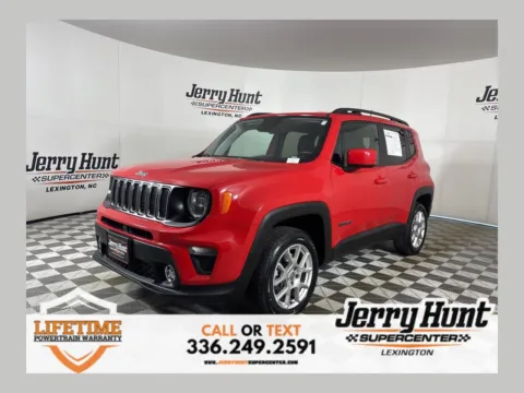 Red 2021 Jeep Renegade Latitude for sale in Lexington, NC