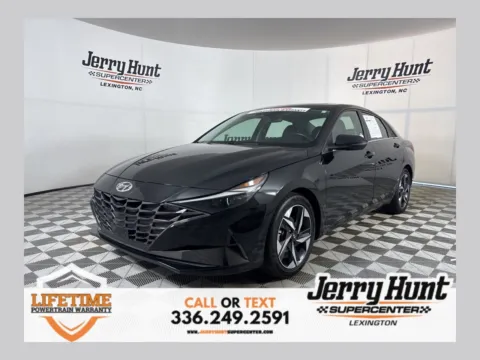 Black 2023 Hyundai Elantra Limited for sale in Lexington, NC