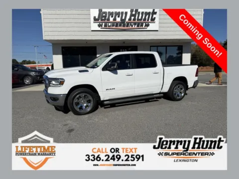White 2022 Ram 1500 Big Horn/Lone Star for sale in Lexington, NC