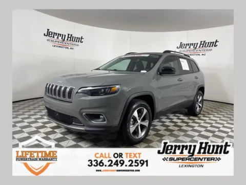 Gray 2022 Jeep Cherokee Limited for sale in Lexington, NC