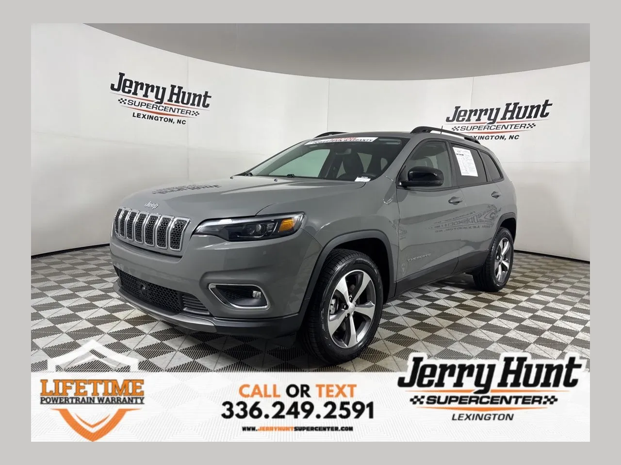 Gray 2022 Jeep Cherokee Limited for sale in Lexington, NC