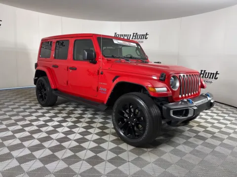 Another view of 2022 Jeep Wrangler Unlimited Sahara 4xe for sale in Lexington, NC at Jerry Hunt Supercenter - Lexington