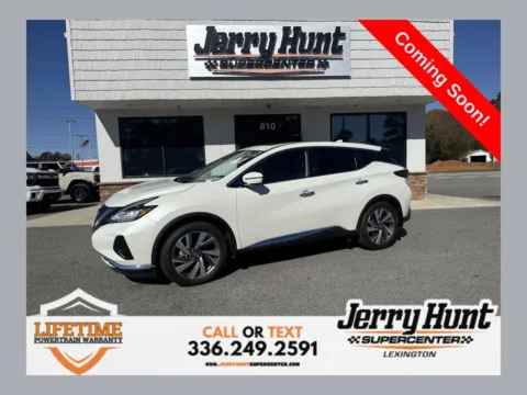 White 2021 Nissan Murano SL for sale in Lexington, NC