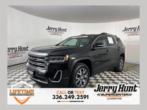 Black 2022 GMC Acadia SLT for sale in Lexington, NC