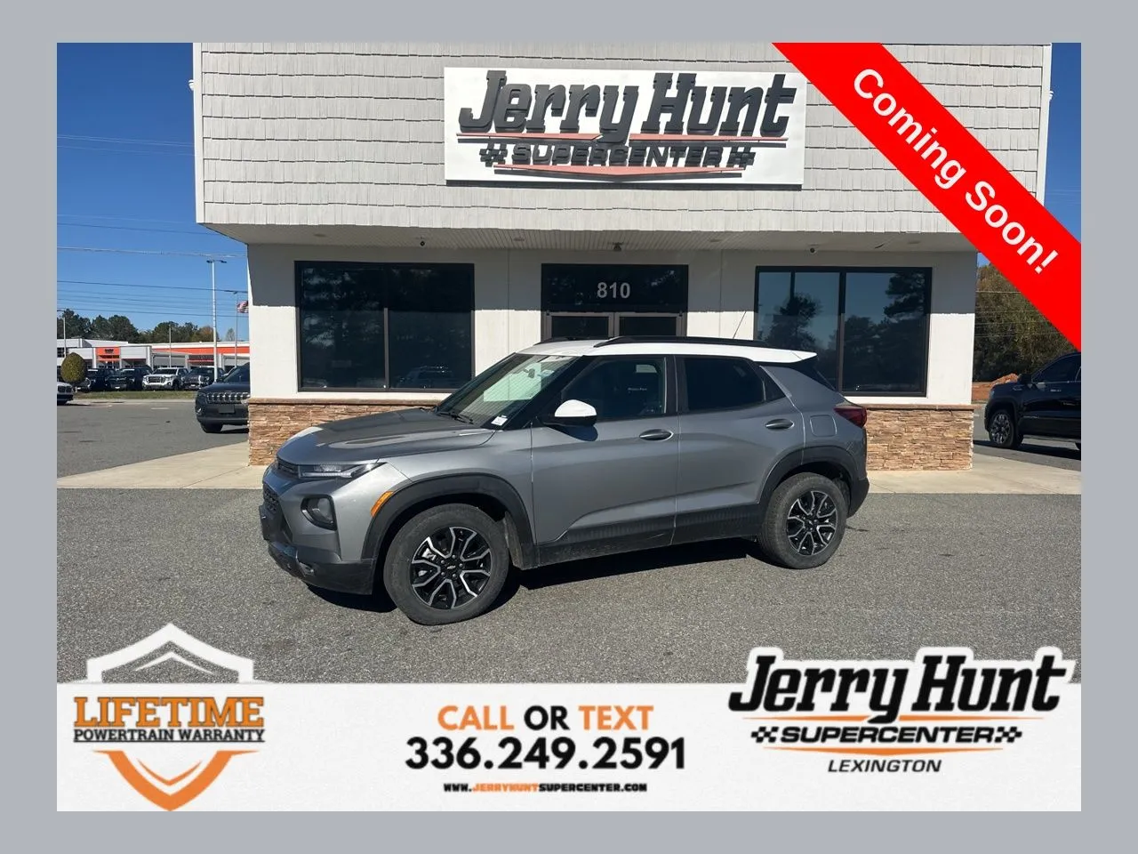 Gray 2023 Chevrolet TrailBlazer ACTIV for sale in Lexington, NC