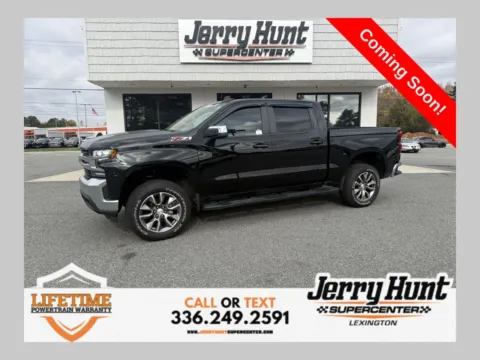 Black 2021 Chevrolet Silverado 1500 LT for sale in Lexington, NC