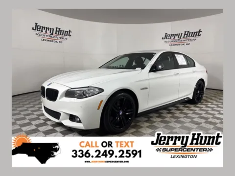 White 2015 BMW 5 Series 535i xDrive for sale in Lexington, NC