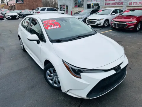 Photos of 2022 TOYOTA COROLLA LE for sale in Merrillville, IN at Ride Time Auto Finance Broadway