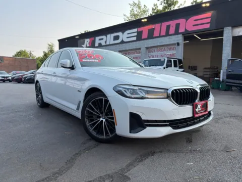 White 2023 BMW 5 SERIES 530E for sale in Merrillville, IN