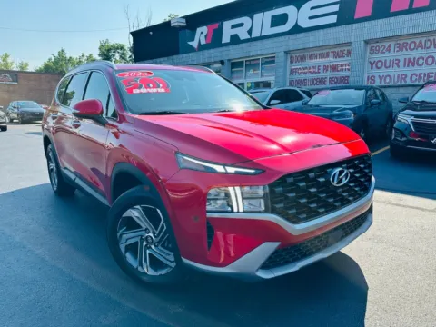 Red 2023 HYUNDAI SANTA FE SEL for sale in Merrillville, IN