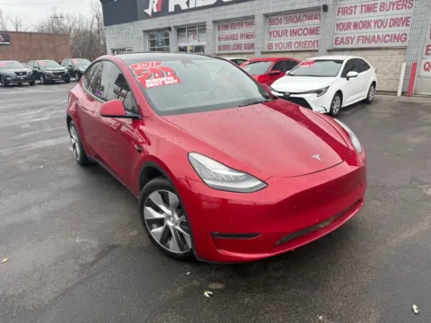 Photos of 2021 TESLA MODEL Y LONG RANGE for sale in Merrillville, IN at Ride Time Auto Finance Broadway