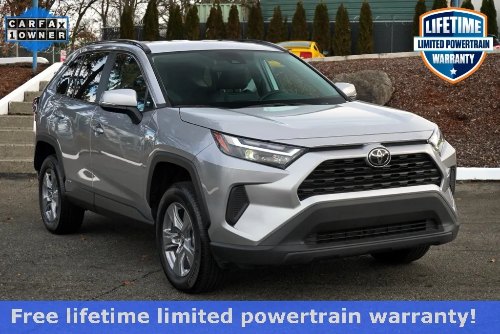 Silver 2025 Toyota RAV4 Hybrid XLE for sale in Tacoma, WA