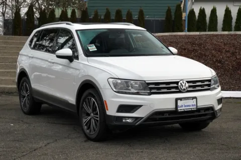 White 2019 Volkswagen Tiguan 2.0T SEL for sale in Tacoma, WA