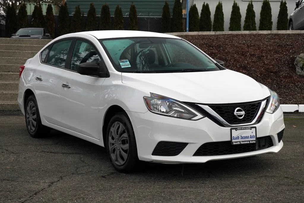White 2018 Nissan Sentra S for sale in Tacoma, WA