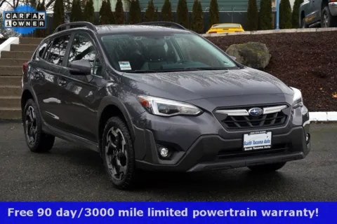 Gray 2021 Subaru Crosstrek Limited for sale in Tacoma, WA