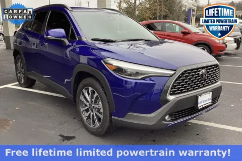 Blue 2022 Toyota Corolla Cross XLE AWD for sale in Tacoma, WA