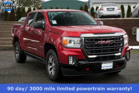 Red 2021 GMC Canyon AT4 w/Leather for sale in Tacoma, WA