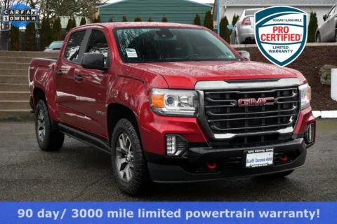 Red 2021 GMC Canyon AT4 w/Leather for sale in Tacoma, WA