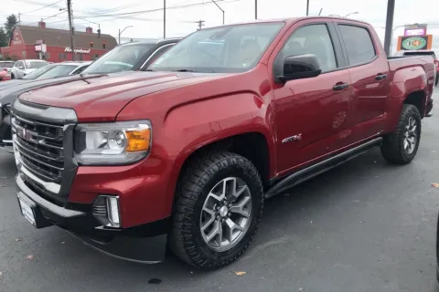 Red 2021 GMC Canyon AT4 w/Leather for sale in Tacoma, WA