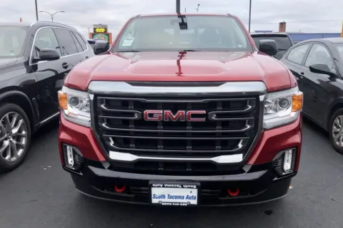 Photos of 2021 GMC Canyon AT4 w/Leather for sale in Tacoma, WA at South Tacoma Auto