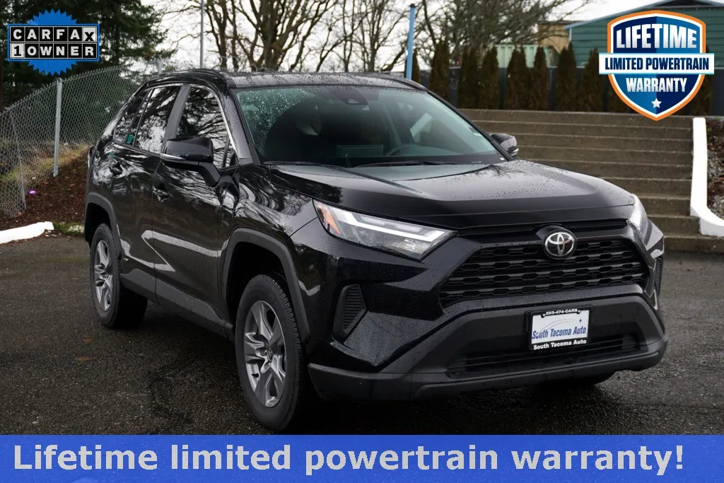 Black 2025 Toyota RAV4 Hybrid XLE AWD for sale in Tacoma, WA