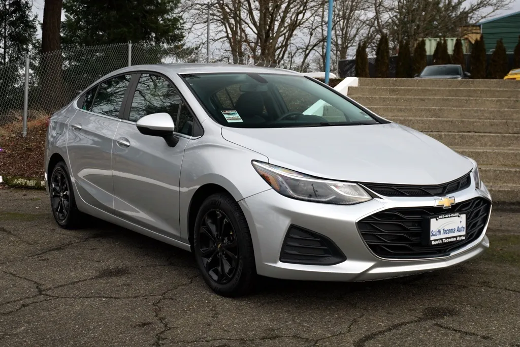 Silver 2019 Chevrolet Cruze LT for sale in Tacoma, WA