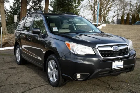 Gray 2015 Subaru Forester 2.5i Limited for sale in Tacoma, WA