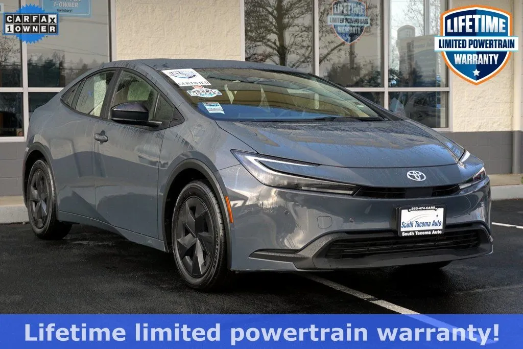 Black 2025 Toyota Prius LE for sale in Tacoma, WA
