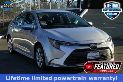 Silver 2025 Toyota Corolla LE for sale in Tacoma, WA