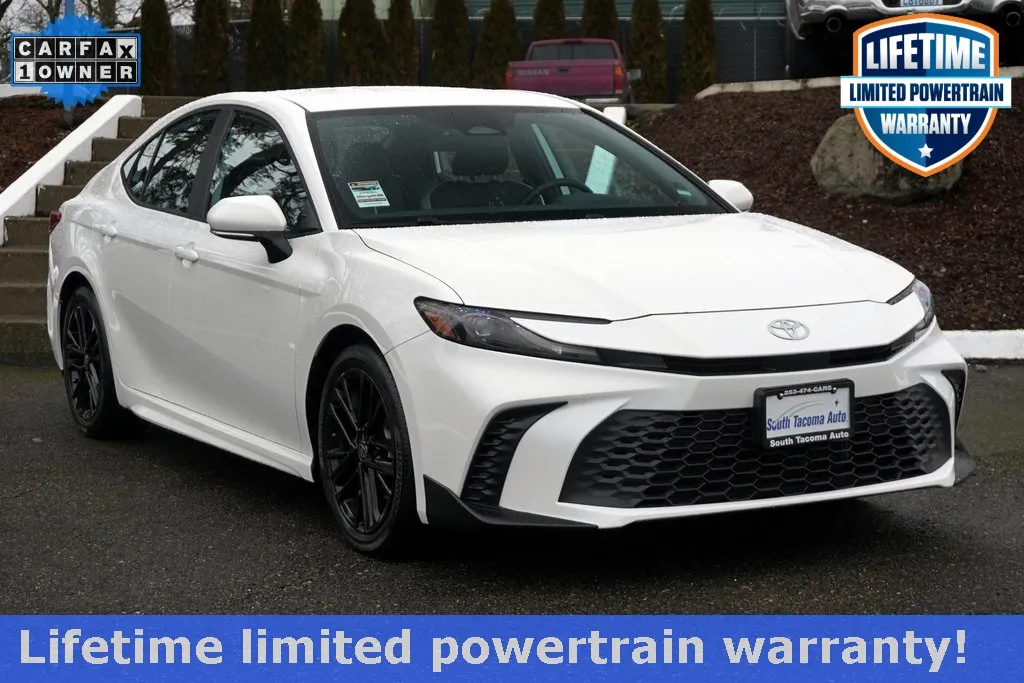 White 2025 Toyota Camry SE for sale in Tacoma, WA