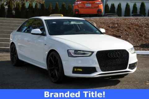 White 2016 Audi A4 2.0T Premium FrontTrak for sale in Tacoma, WA
