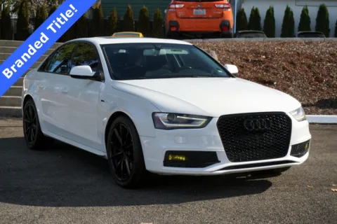 White 2016 Audi A4 2.0T Premium FrontTrak for sale in Tacoma, WA