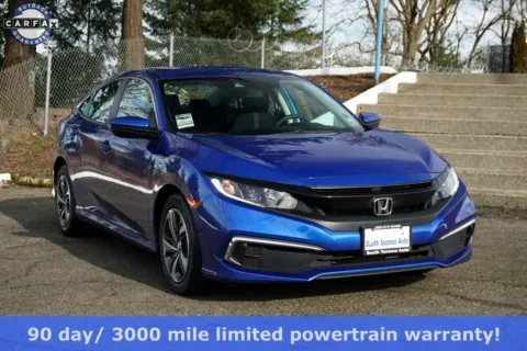 Beige 2019 Honda Civic LX for sale in Tacoma, WA