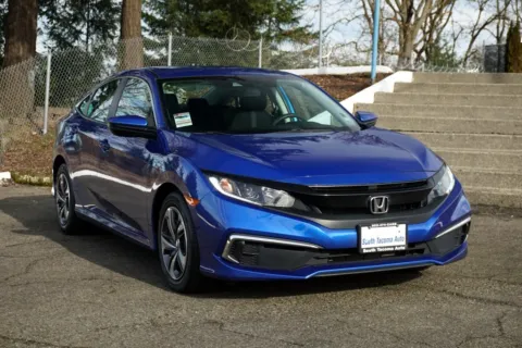 Beige 2019 Honda Civic LX for sale in Tacoma, WA